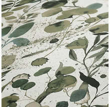 Close-up van een behang met botanisch patroon