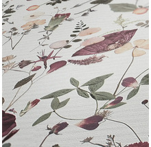Close-up van een behang met bloemmotief
