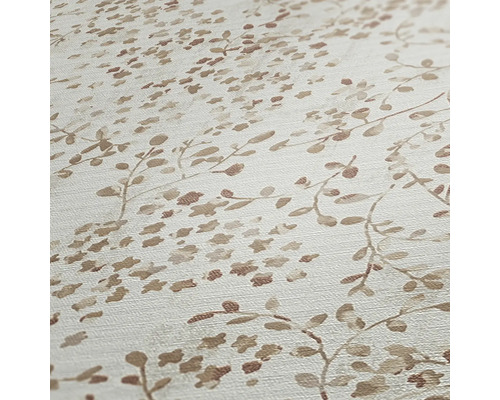 Close-up van een behang met een bloemmotief