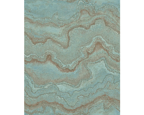 Behang met abstracte golvende patronen