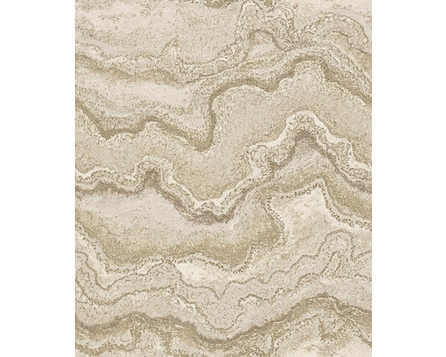 Close-up van een behang met een marmerachtige structuur