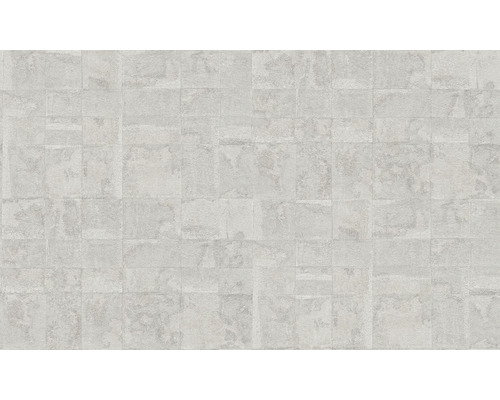 Textielbehang met tegeldessin