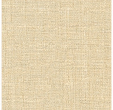 Close-up van een beige behang met horizontale textuur