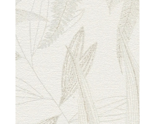 Behang met plantenmotief