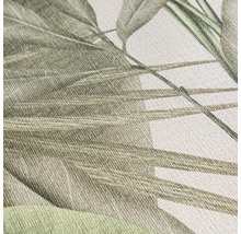 Close-up van behang met plantenmotief