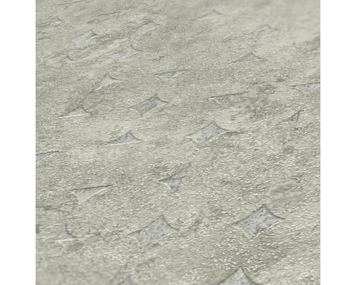 Close-up van een grijze vinylvloertegel met een gestructureerd oppervlak