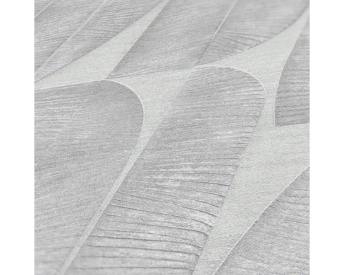 Close-up van een gestructureerd behang met grafisch patroon