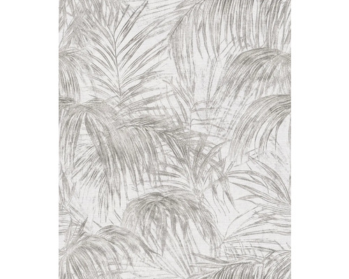 Behang met palmenbladmotief
