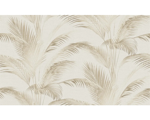 Behang met palmmotief