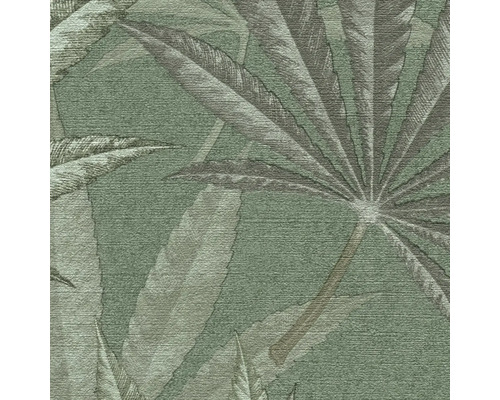 Behang met bladerenpatroon