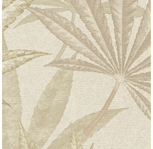 Behang met plantenmotief
