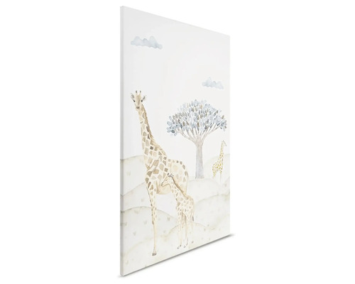 Giraffenafbeelding op canvas