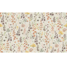 Textielbehang met bloemenmotief