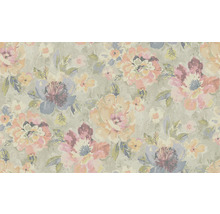Behang met bloemenmotief