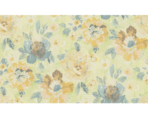 Behang met bloemmotief