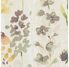 Behang met bloemmotief