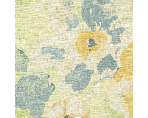 Close-up van een behang met bloemmotief