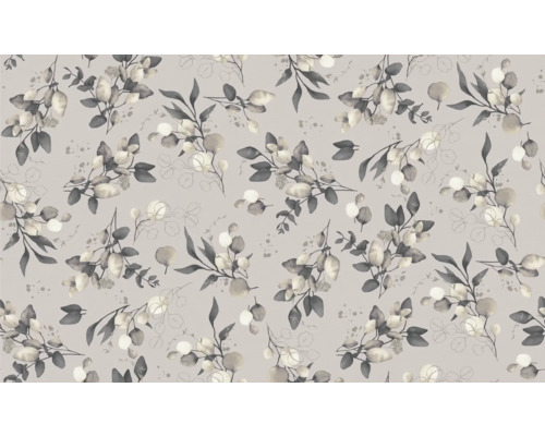 Behang met eucalyptuspatroon
