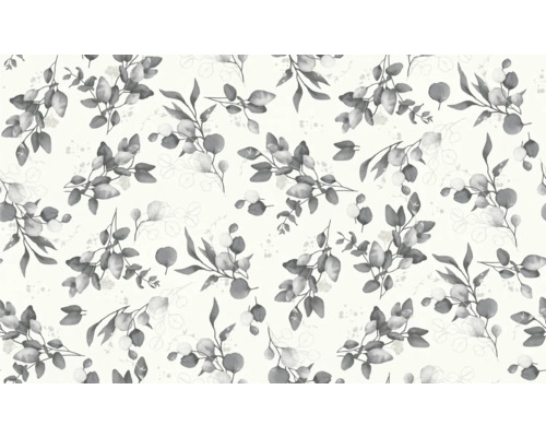 Behang met eucalyptuspatroon
