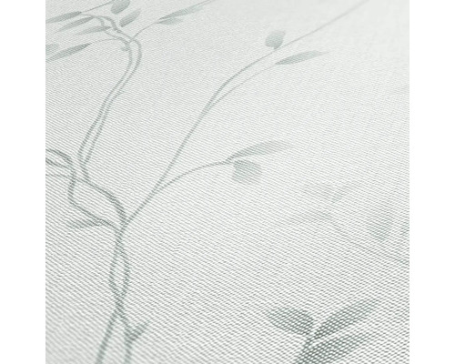 Close-up van een gestructureerd behang met plantenmotief