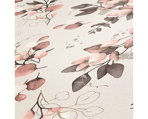 Close-up van een bladerenmotief voor interieurdecoratie