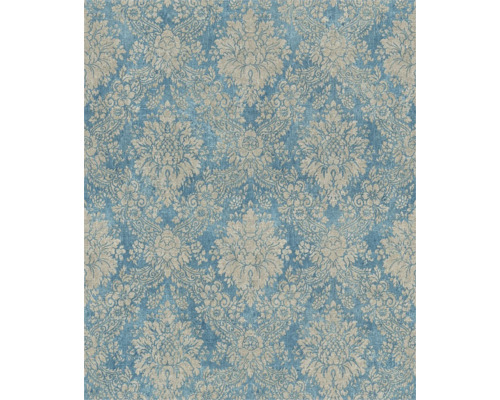 Behang met bloemrijk damastpatroon