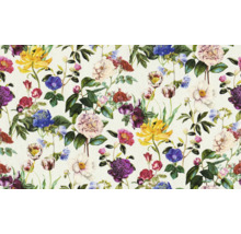 Bloemenbehang met rozen, tulpen en hortensia''s