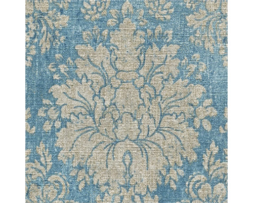 Close-up van een gestructureerd behang met bloemmotief