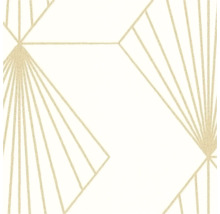 Behang met geometrisch patroon