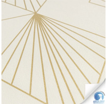 Behang met geometrisch patroon