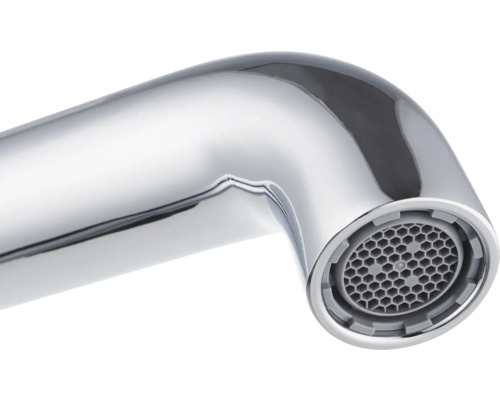 Detailopname van een kraanuitloop