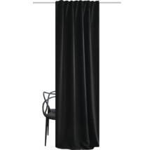 HOME FASHION Gordijn verduisterend isolerend Acustico zwart 135x245 cm