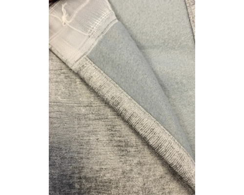 Close-up van een gordijn met voering