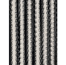 DEGOR Deurgordijn kunststof Yarah zwart 90x210 cm