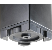 Detail van een zwarte printercartridge