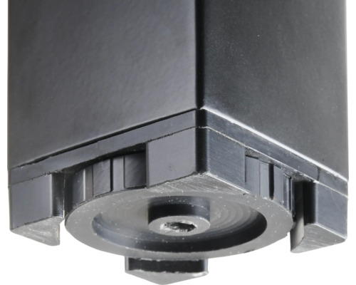 Detail van een zwarte printercartridge