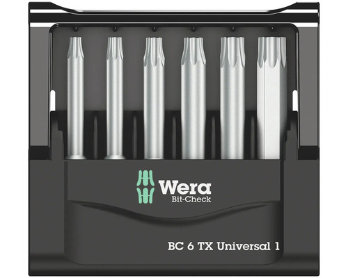 Wera Bit-Check met Torx-bits