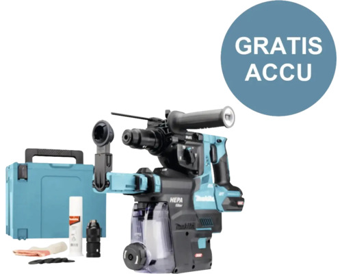 MAKITA Accu combihamer XGT HR004GZ02 (**gratis accu**)