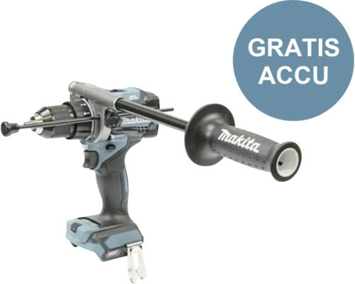 MAKITA Accu klopboor-/schroefmachine XGT HP001GZ (**gratis accu**)