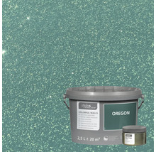 Emmer getinte muurverf Oregon met glittertoevoeging