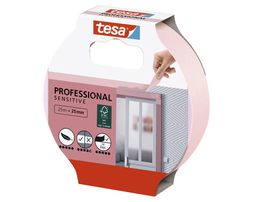 Tesa Professional Sensitive tape, 25 m x 25 mm
