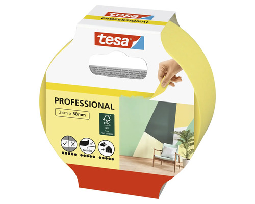 Tesa Professional schilderstape 25 meter maal 38 millimeter
