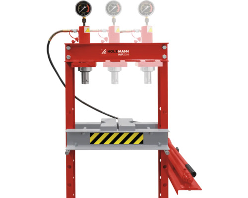 Holzmann werkplaatspers WP20H met manometer
