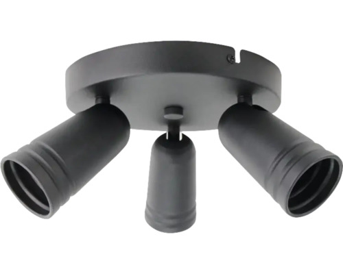 Plafondlamp met drie spots