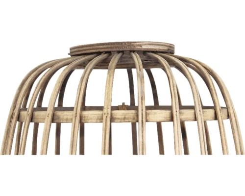 Lampenkap van bamboe