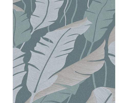 Behang met bladerpatroon