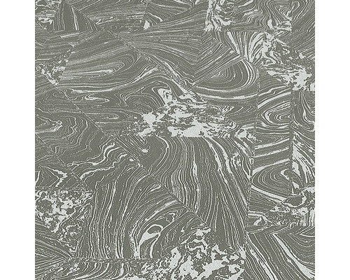 Grijs behang met marmerlook