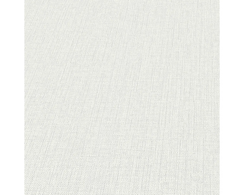 Gedetailleerde weergave van een lichtkleurig vliesbehang met fijne textielstructuur