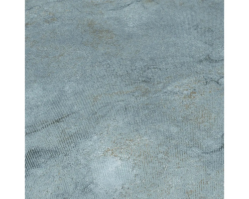 Close-up van een tegel met gestreepte textuur en marmerlook