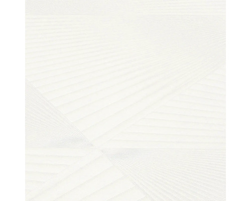 Wit behang met geometrisch patroon